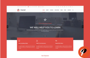 Coursat – Awesome Course PSD Template