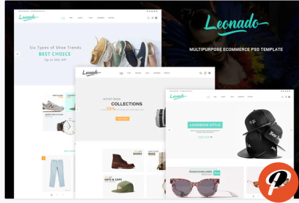 Leonado Multipurpose eCommerce PSD Template