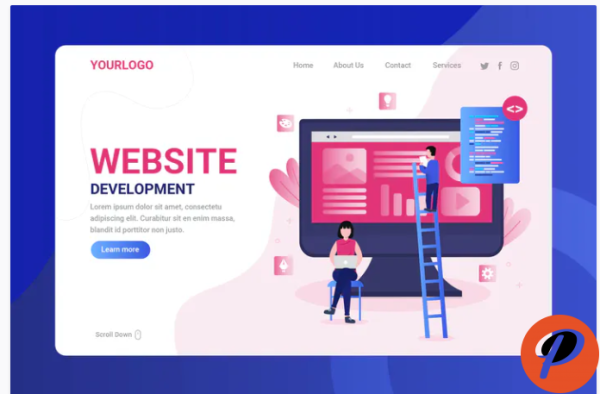 Website Development Landing Page