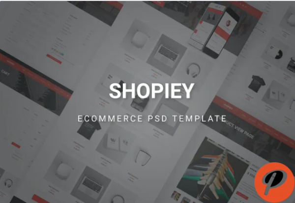 Shopiey Ecommerce PSD Template