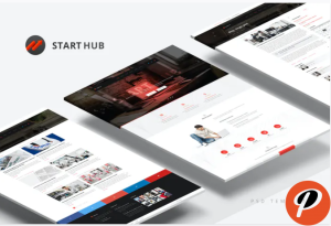 StartHub — Clean Multipurpose PSD Template
