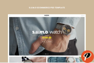 Sumo eCommerce PSD Template