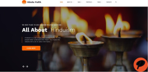 Hindu Faith Hinduism Multipage Modern HTML Website Template