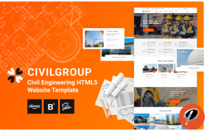 Civil Group Civil Engineering HTML5 Website Template