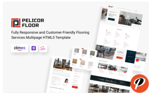 Pelicor Floor Flooring Company Multipage HTML5 Website Template