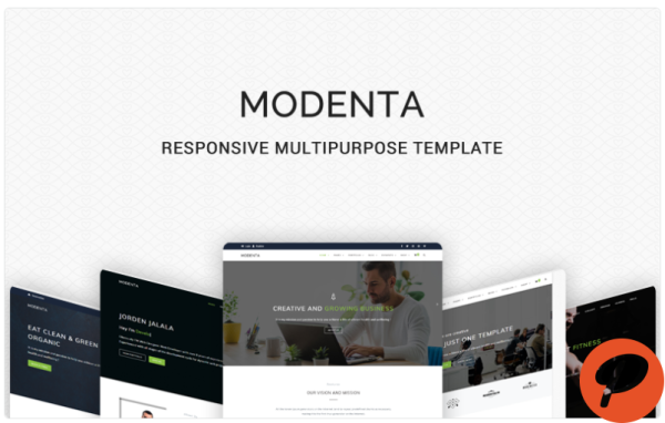 Modenta A Responsive Multipurpose Website Template