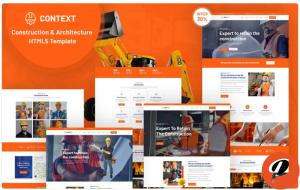 Context Construction and Architecture HTML5 Website Template