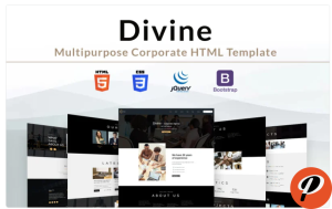 Divine Multipurpose Corporate HTML Website Template