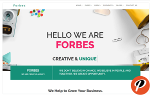 Forbes Multipurpose HTML5 Website Template