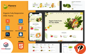Flavoro HTML5 Multipurpose eCommerce Website Template