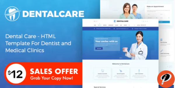 Dental Care HTML Template For Dentist and Medical Clinics