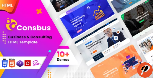 Consbus One Page Template