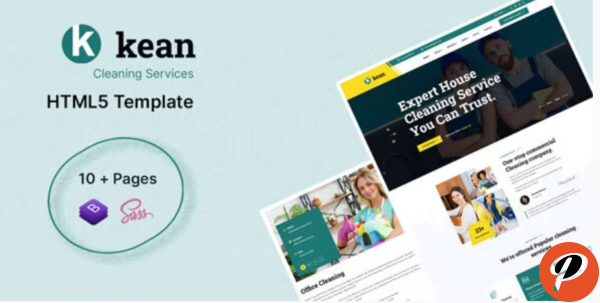 Kean Cleaning Services HTML5 Template