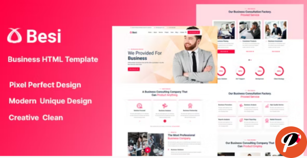 Besi Business and Agency HTML Template