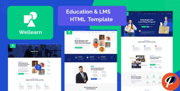Wellern Coach Online Courses HTML Template