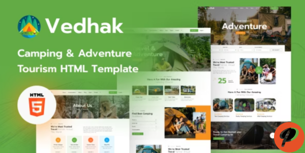 Vedhak Adventure Tours and Travel HTML Template
