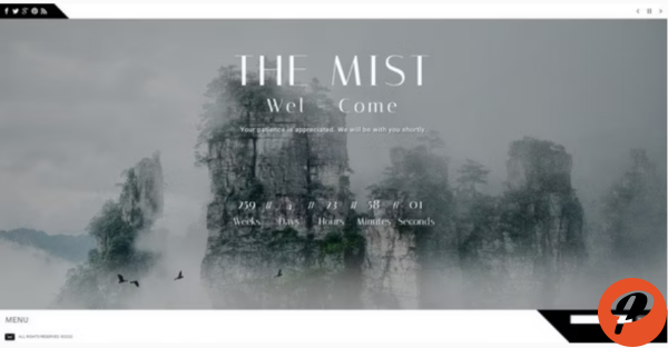 The Mist Responsive Coming Soon Page 1