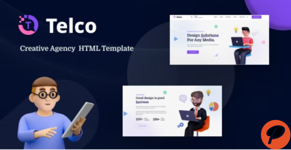 Telco Creative Agency HTML Template