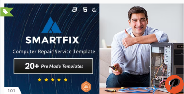 SmartFix Computer Repair Center HTML5 Template