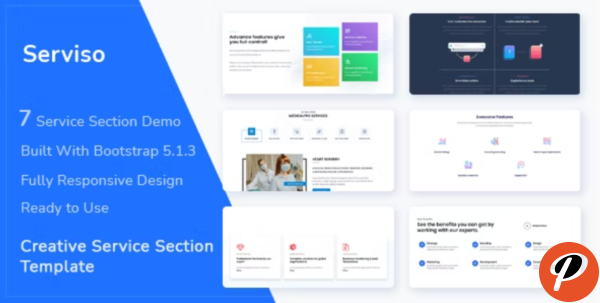 Serviso Creative Service Section Template