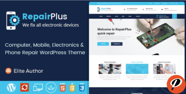 Repair Plus Electronics and Phone WordPress Theme