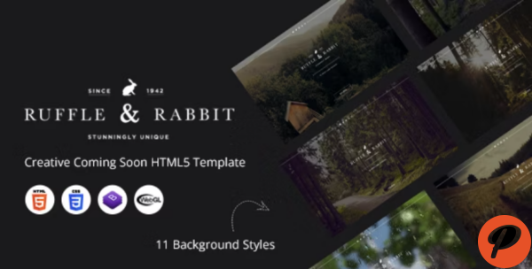 Rabbit Creative Coming Soon HTML5 Template