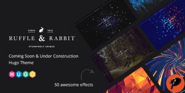 Rabbit Coming Soon Under Construction Hugo Theme