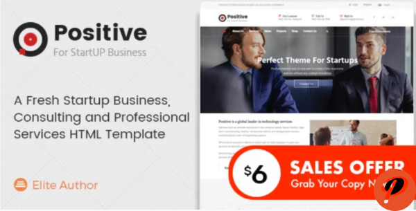 Positive Consulting and Professional Services HTML Template