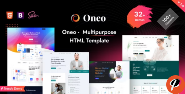 Oneo One Page Multipurpose Template