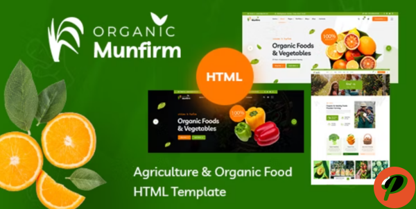 Munfirm Organic Healthy Food HTML Template