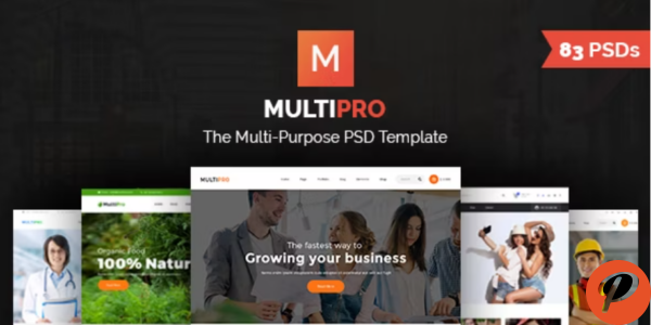 MultiPro Multi Purpose PSD Template