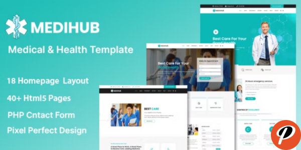 MediHub Medical Health Template