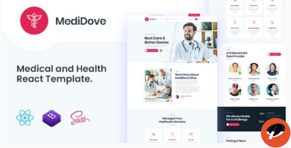 MediDove Medical and Health React Template