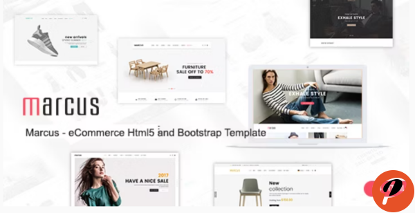 Marcus Multipurpose WooCommerce and Magento HTML5 and Bootstrap Template