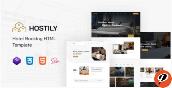 Hostily Luxury Hotel HTML5 Template