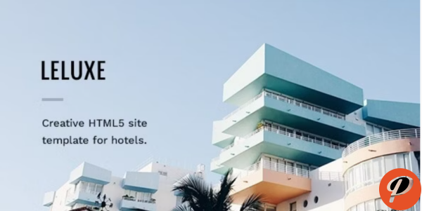 LeLuxe Booking Hotel HTML Site Template