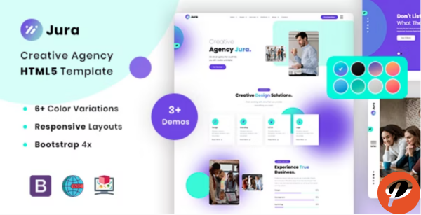 Jura Creative Solutions and Business HTML5 Template