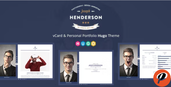 Henderson vCard Personal Portfolio Hugo Theme