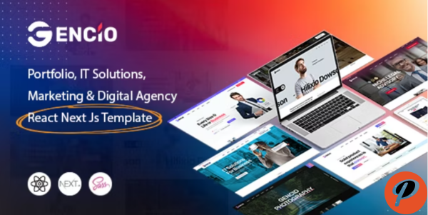 Gencio %E2%80%93 Marketing Digital Agency React Next js Template