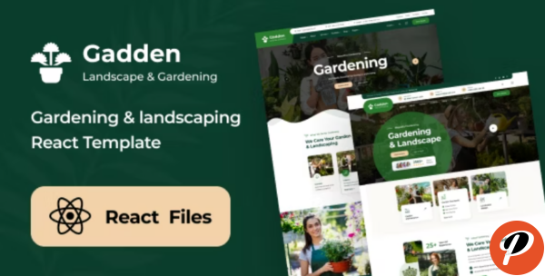 Gadden Garden Landscaping React NextJs Template