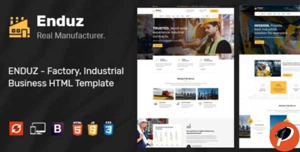 Enduz Factory HTML Template