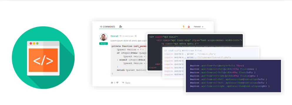 wpDiscuz – Syntax Highlighter