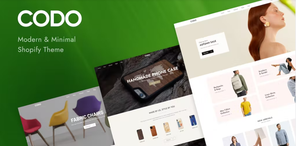 Codo Modern Minimal Shopify Theme