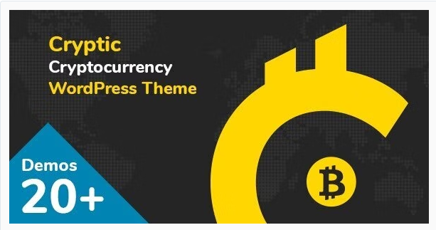 Cryptic Cryptocurrency WordPress Theme