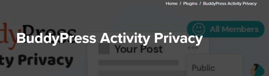 BuddyPress Activity Privacy