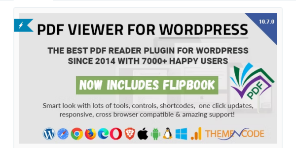 PDF viewer for WordPress
