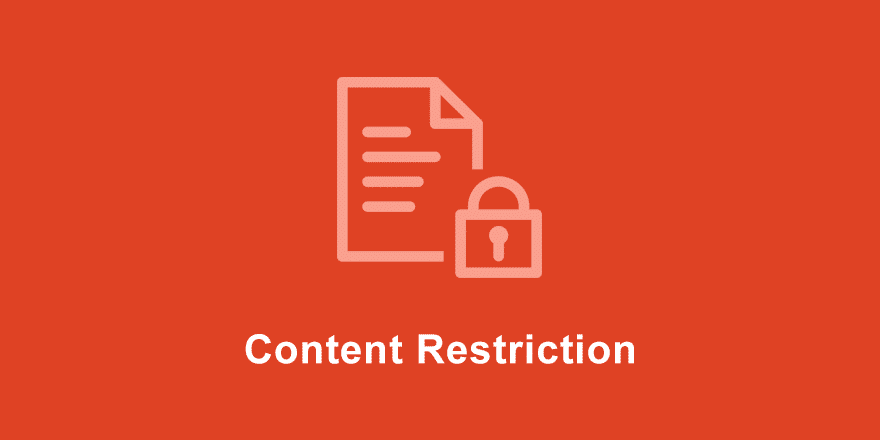 content restriction