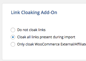 link cloak addon