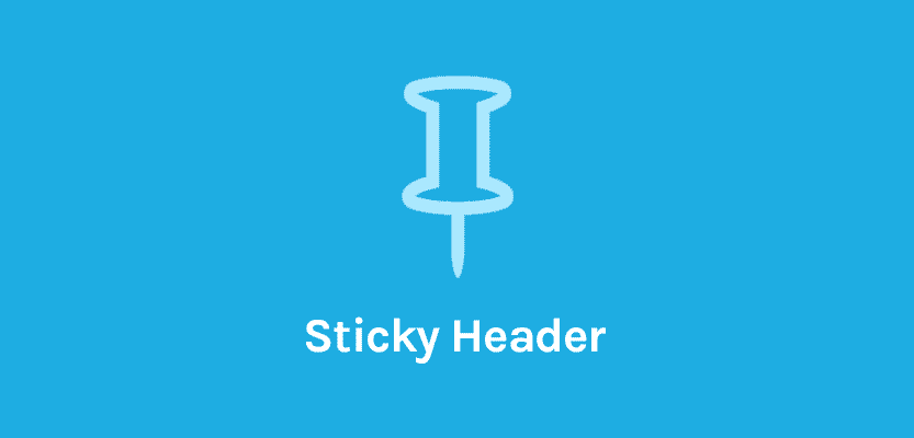 sticky header image