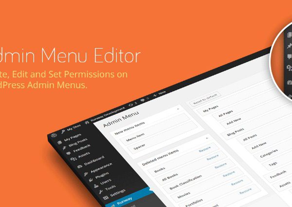 admin menu editor